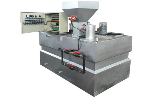 Комплексная система оборудования для обезвоживания осадка